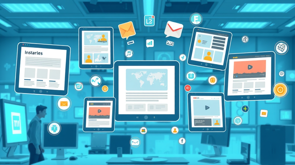 Strategic content formats including blog posts, video, and newsletters for marketing strategy